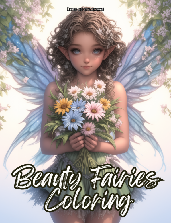 Livre de Coloriage - Beauty Fairies Coloring