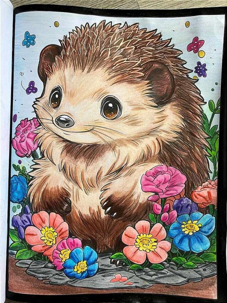 Réalisé par Léa passion coloriage !