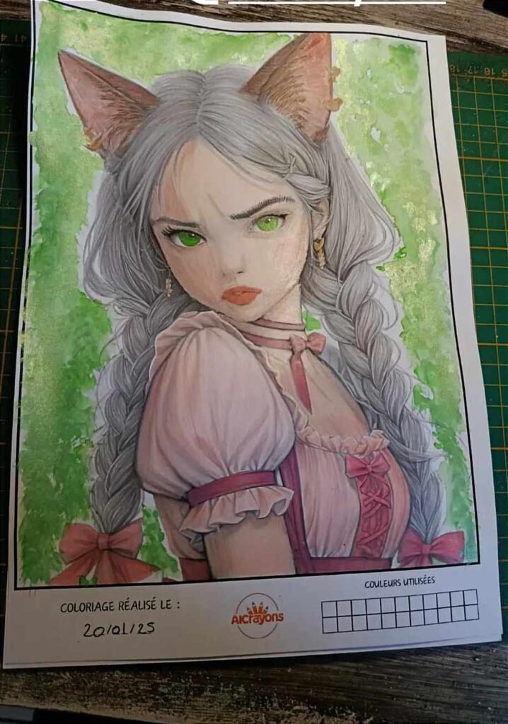 Réalisé par Magalie !