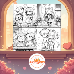 Livre de Coloriage – Cozy Valentine