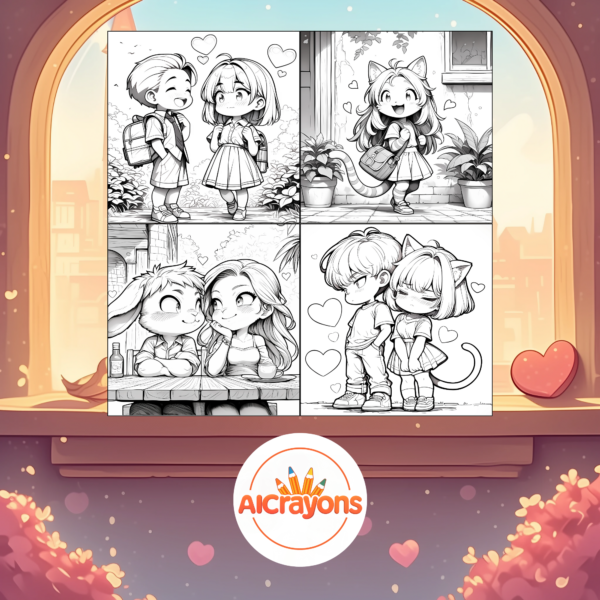 Livre de Coloriage - Cozy Valentine – Image 2