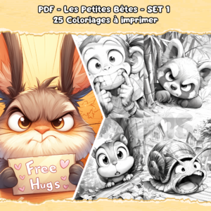 PDF à imprimer – Les Petites Bêtes – SET 1