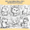 PDF à imprimer – Les Petites Bêtes – SET 1 – Image 3