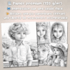 Carnet à Spirale - Children Portraits Coloring – Image 4