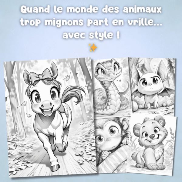 Carnet à Spirale - Les Z'animaux Kawaii – Image 4