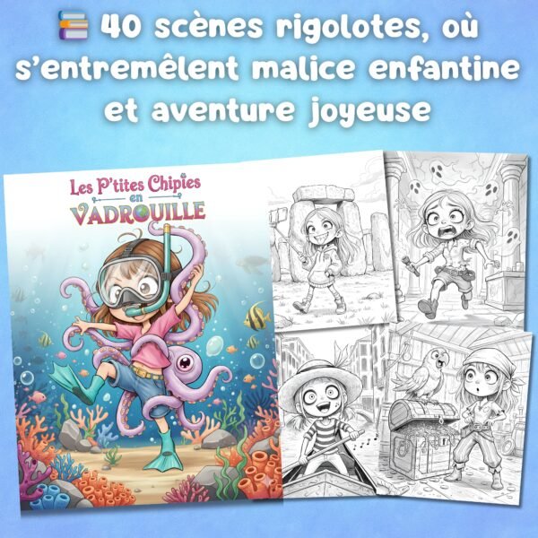 Carnet à Spirale - Les P'tites Chipies en Vadrouille – Image 3
