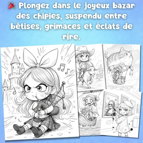 Carnet à Spirale - Les P'tites Chipies en Vadrouille – Image 5