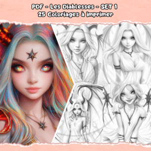 PDF à imprimer – Les Diablesses – SET 1