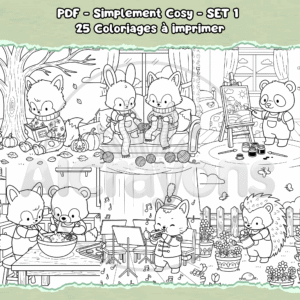 PDF à imprimer – Simplement Cosy – SET 1