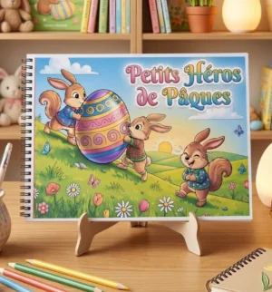 Carnet à Spirale – Petits Héros de Pâques