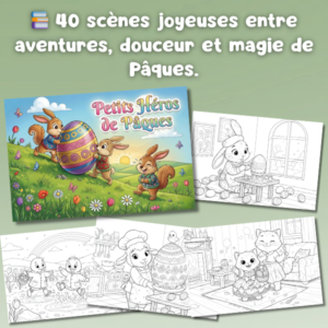Carnet à Spirale – Petits Héros de Pâques