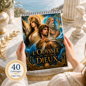 Carnet à spirale – L’Odyssée des Dieux