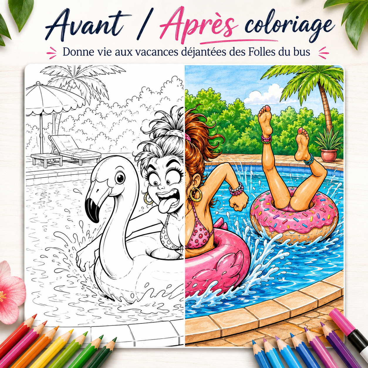 Carnet à spirale – Les Folles du bus en vacance – Image 6
