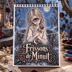 Carnet à spirale – Frissons de Minuit