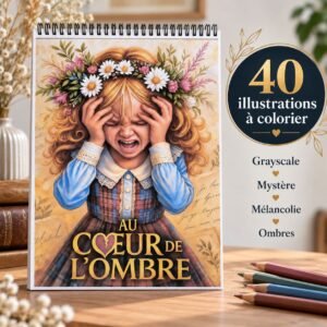 Carnet à spirale – Au Cœur de l’Ombre